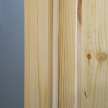 Дверь утепленная 760х1800 (хвоя) 