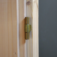 Дверь утепленная 900х2050 (хвоя) 