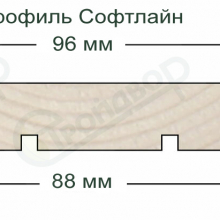 Вагонка липа "С" 15х96х3000 (по 10) 