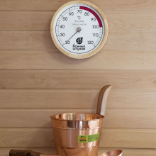 Термометр, Большой Размер, для бани и сауны "Банные штучки" 