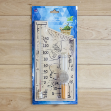 Термометр для сауны БС-2 Банная Станция с песоч. часами 